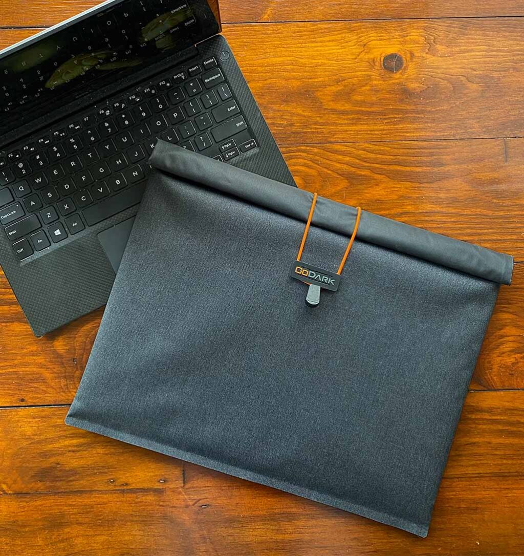 a faraday bag for laptops