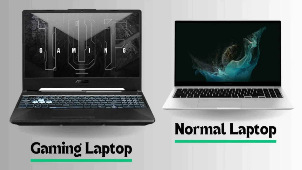 gaming vs regular laptop